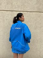 AZURE BLUE JACKET & SKIRT SET view 6