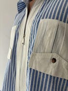 Blue Striped Shirt view 3