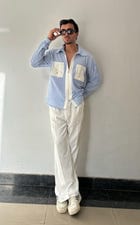 Blue Striped Shirt view 5