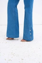 Retro Checkered Top & Denim Set view 6