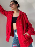 UNISEX TERRITORIAL RED SHACKET view 2