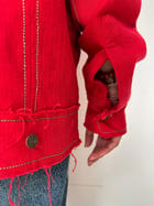 UNISEX TERRITORIAL RED SHACKET view 7