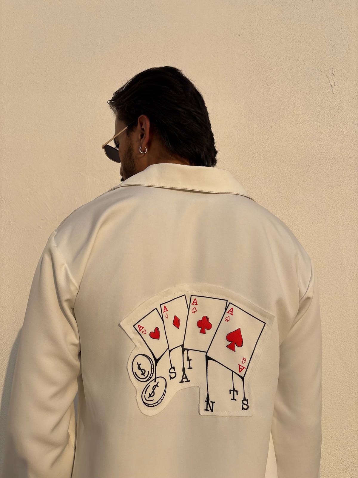 White Classic Kurta Co-ord - image 8
