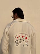 White Classic Kurta Co-ord view 8
