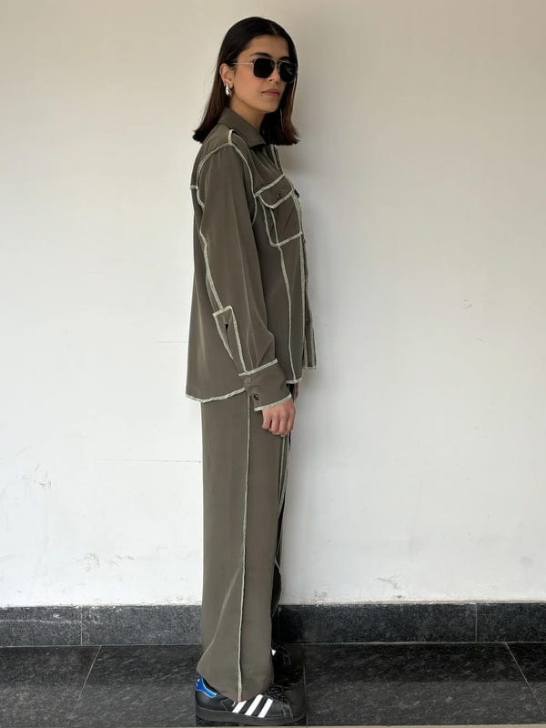 Inner Saints — Deep Green Essential Co-ord Set