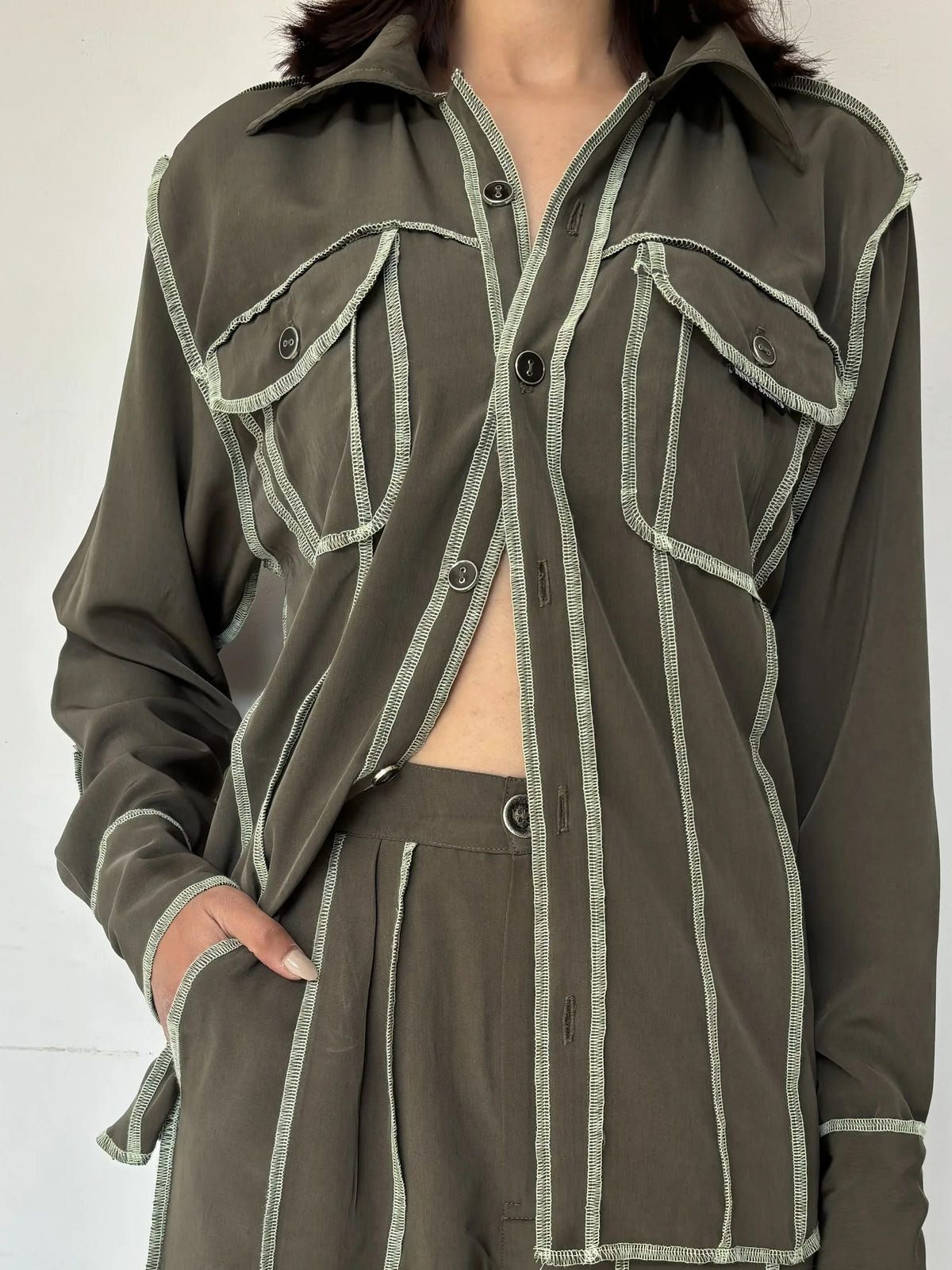 Deep Green Essential Co-ord Set - image 3