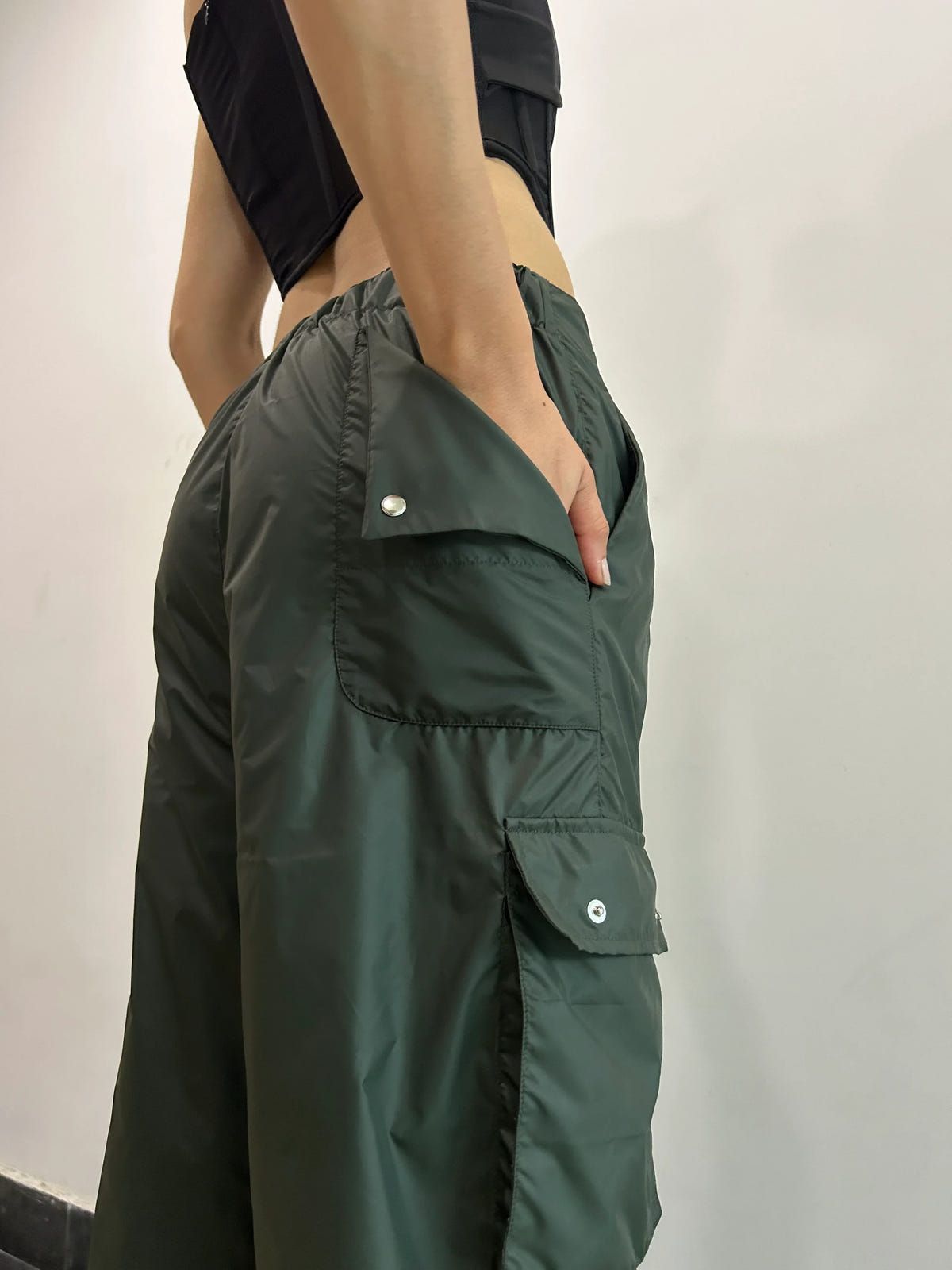UNISEX PARACHUTE OVERSIZED CARGO PANTS - image 4
