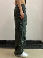 UNISEX PARACHUTE OVERSIZED CARGO PANTS view 7