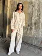 Ecru Women Full Sleeves Co-ord Set view 6