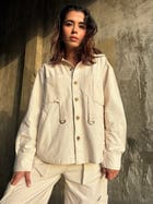 Ecru Women Full Sleeves Co-ord Set view 10