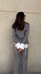 Black & White Houndstooth Set view 6