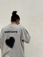 One Last Time Smoke Grey Oversized T-Shirt view 7