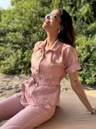 Rosy Belted Co-ord Set view 1