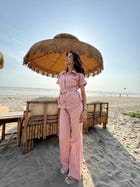 Rosy Belted Co-ord Set view 3
