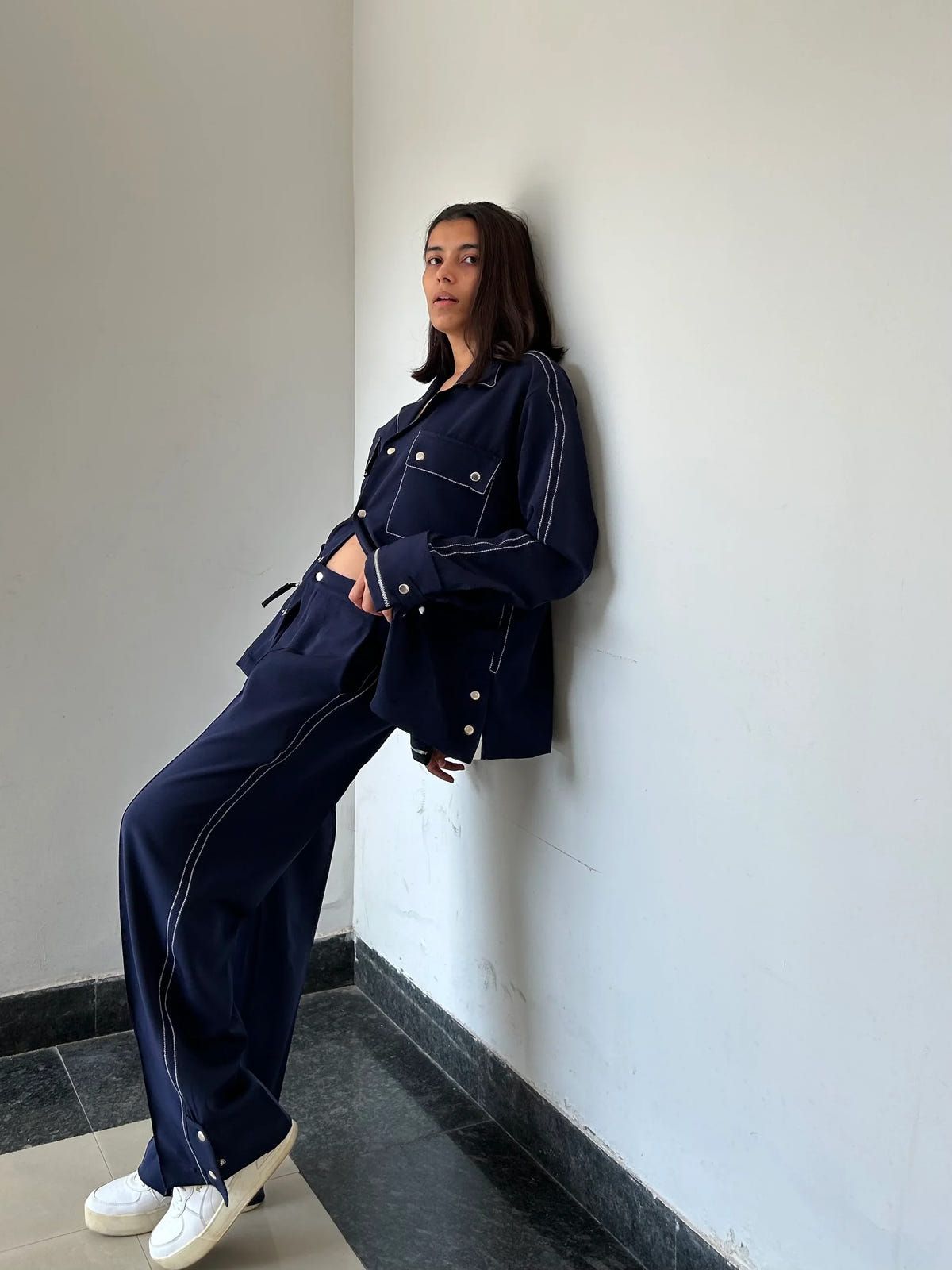 BLUE CO-ORD SET - image 3