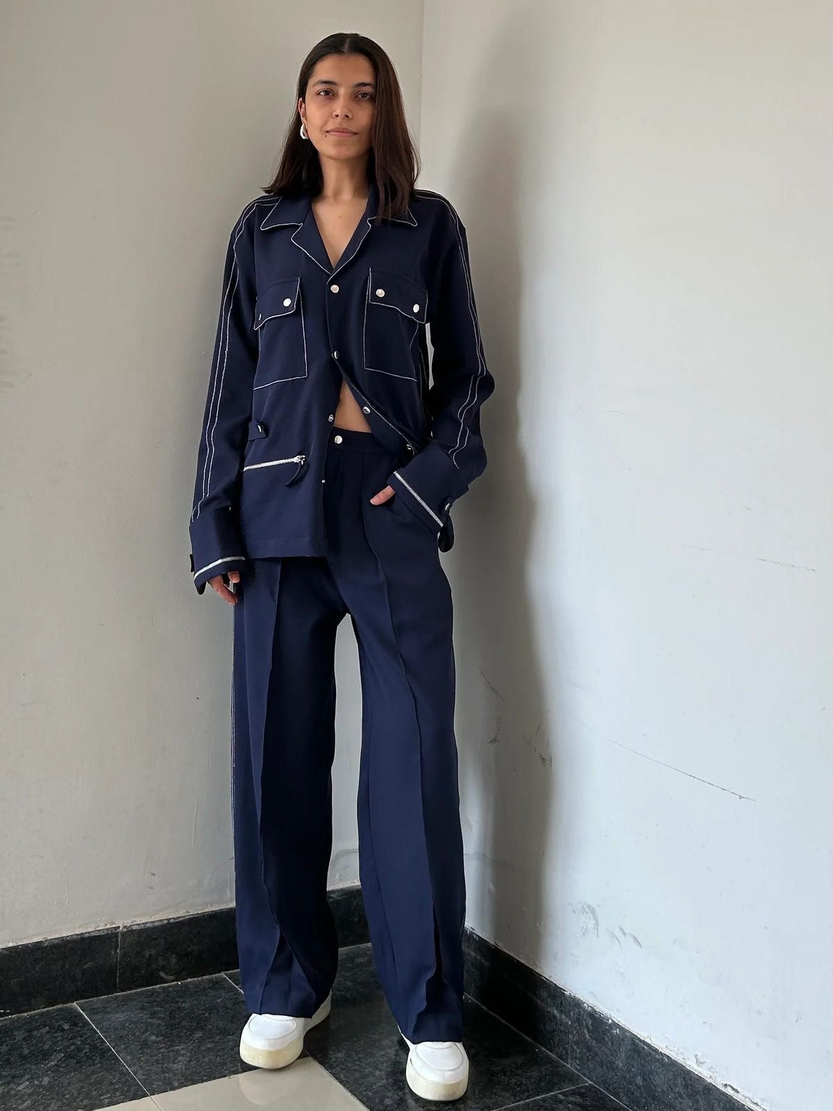 BLUE CO-ORD SET - image 5