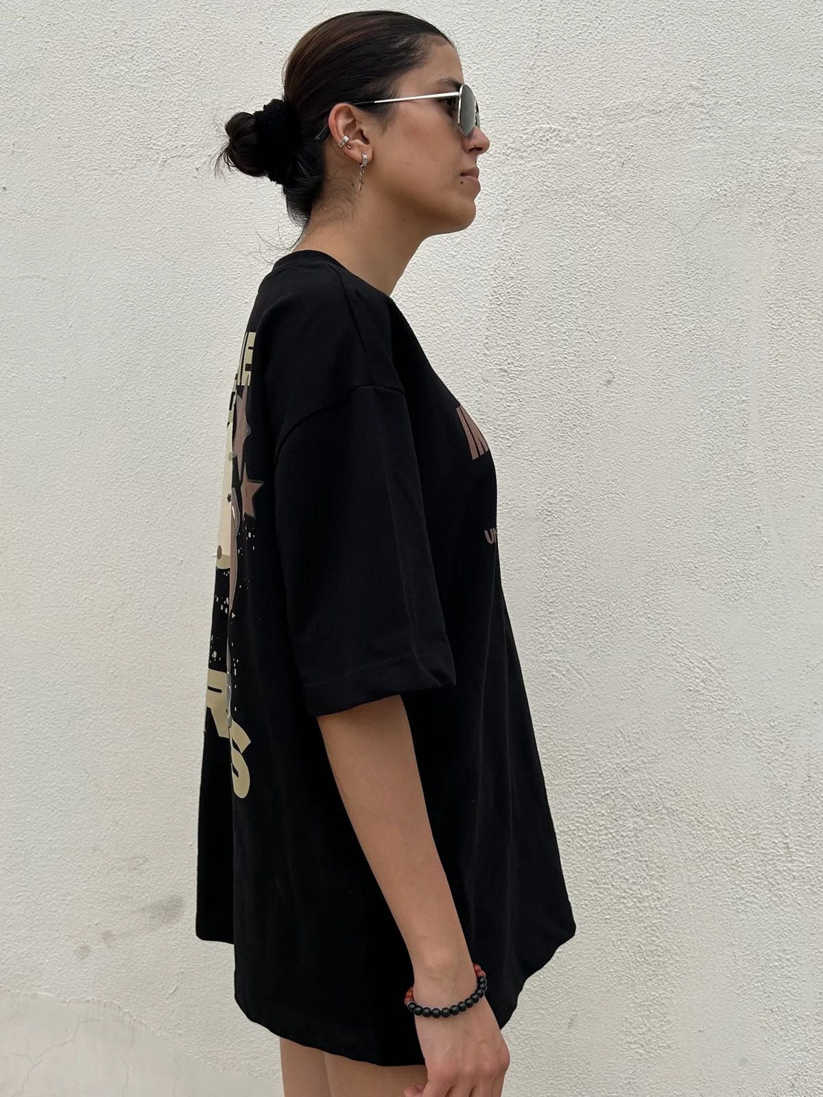 Sell Me The Drugs Black Oversized T-Shirt - image 3