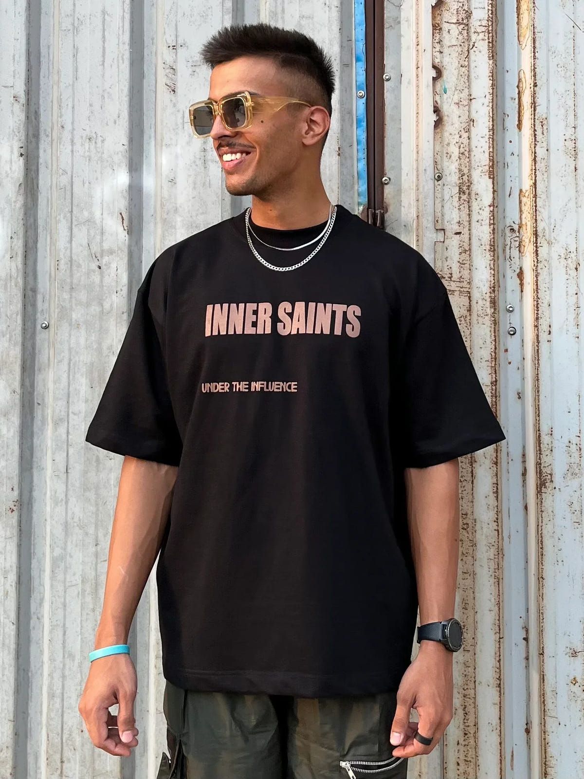 Sell Me The Drugs Black Oversized T-Shirt - image 6