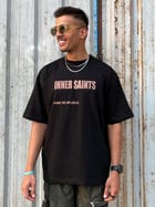 Sell Me The Drugs Black Oversized T-Shirt view 6