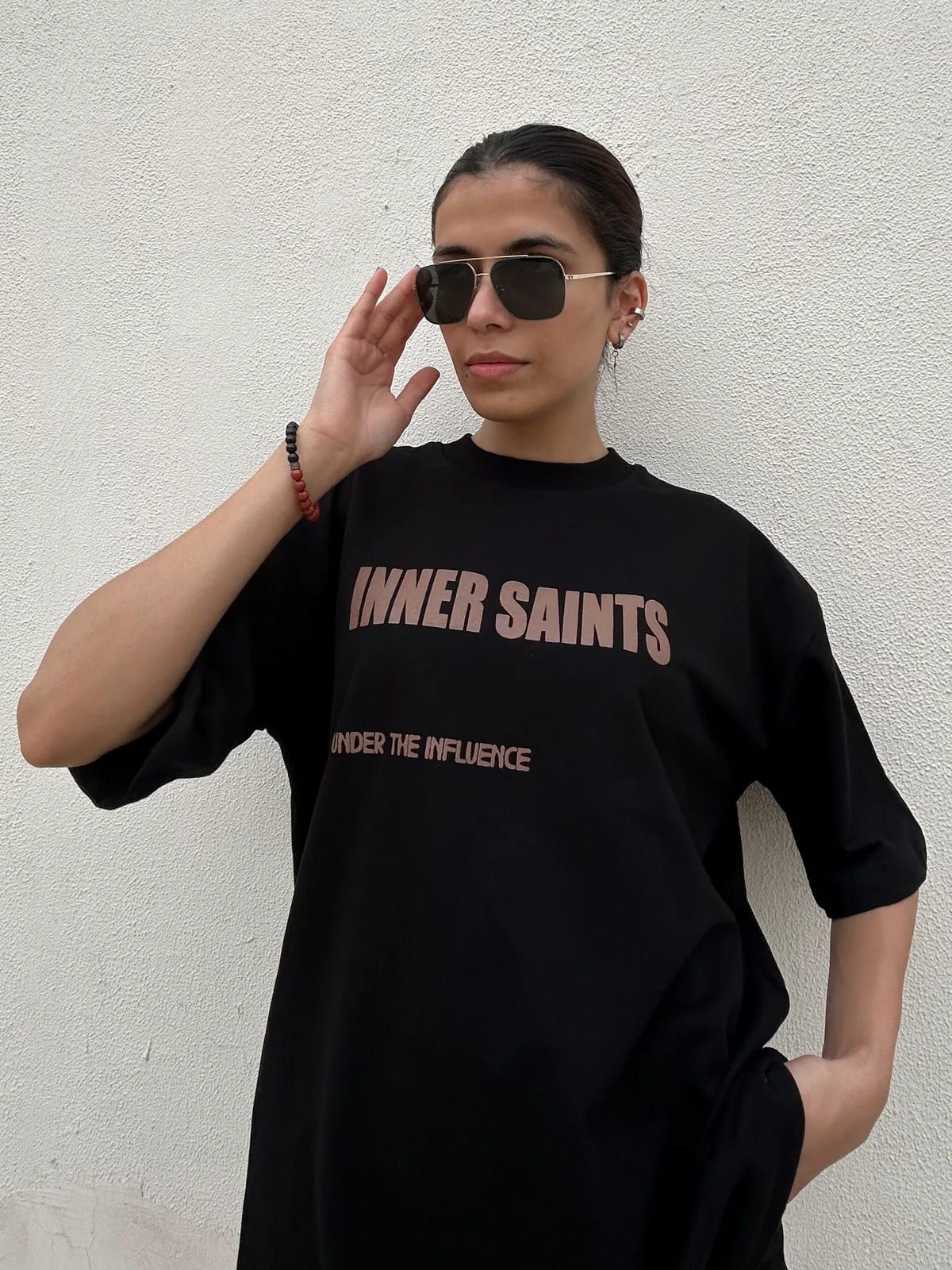 Sell Me The Drugs Black Oversized T-Shirt - image 8