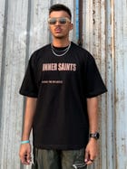 Sell Me The Drugs Black Oversized T-Shirt view 10