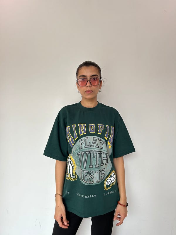 Inner Saints — Kingpin ( Don’t Play With Jesus ) T-shirt