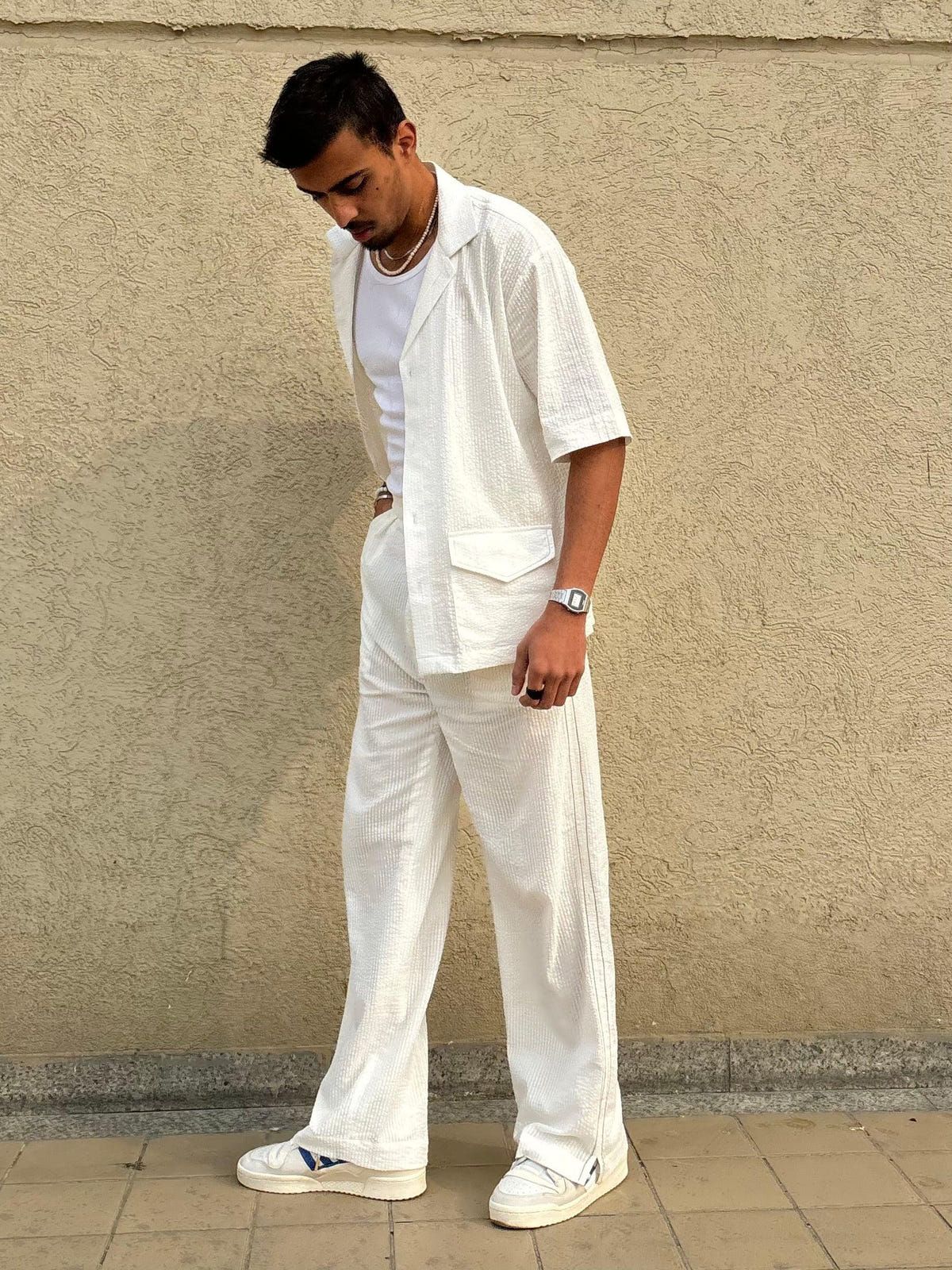 Off White Essential Co-ord Set - image 4