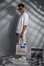Off White Essential Co-ord Set view 5