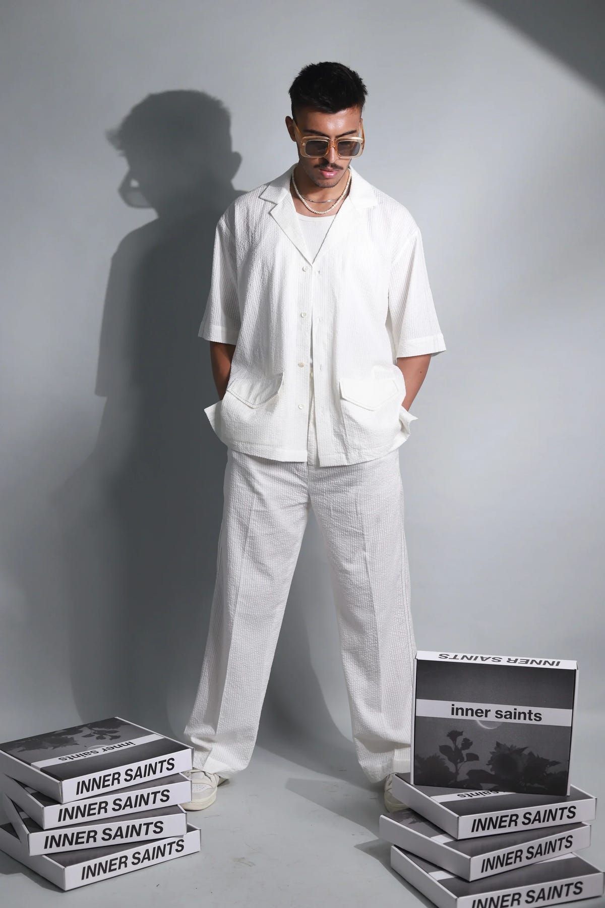 Off White Essential Co-ord Set - image 6