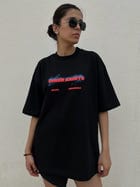 Rob The Town Black Oversized T-shirt view 4