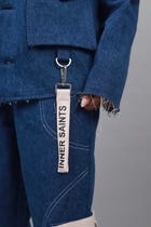 Unisex Denim Leather Blazer view 6