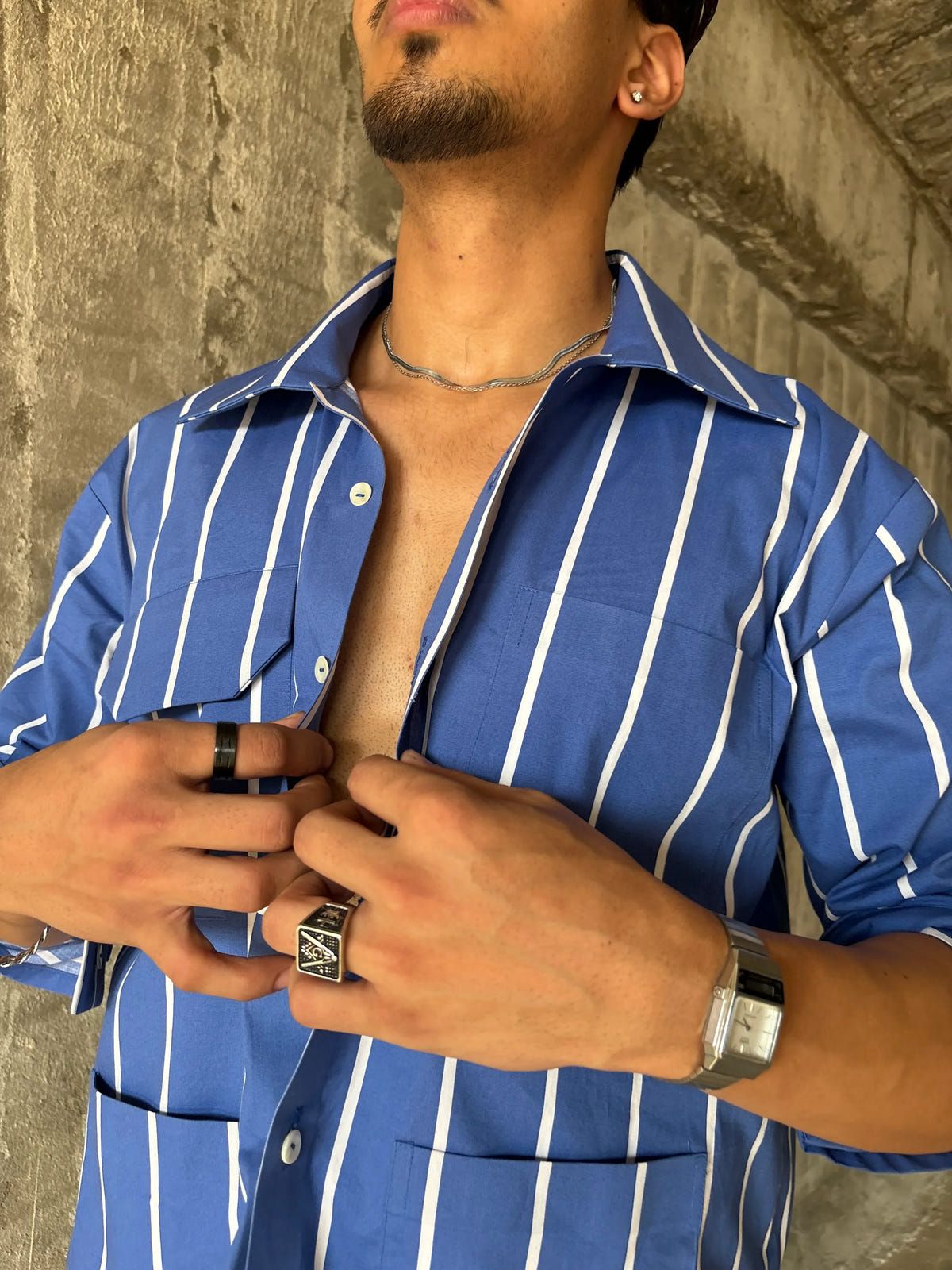 Blue Pleasure Shirt - image 4