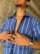 Blue Pleasure Shirt view 4