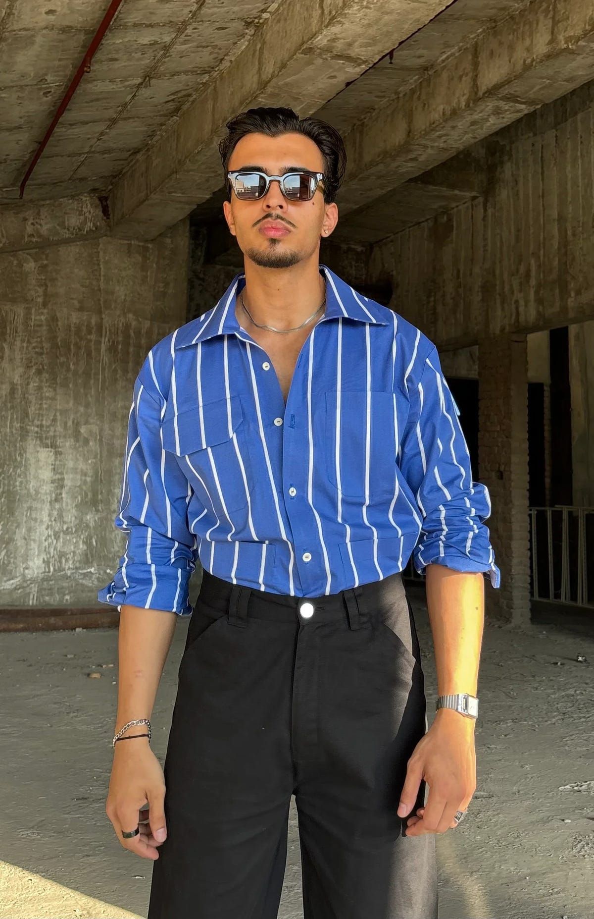 Blue Pleasure Shirt - image 5