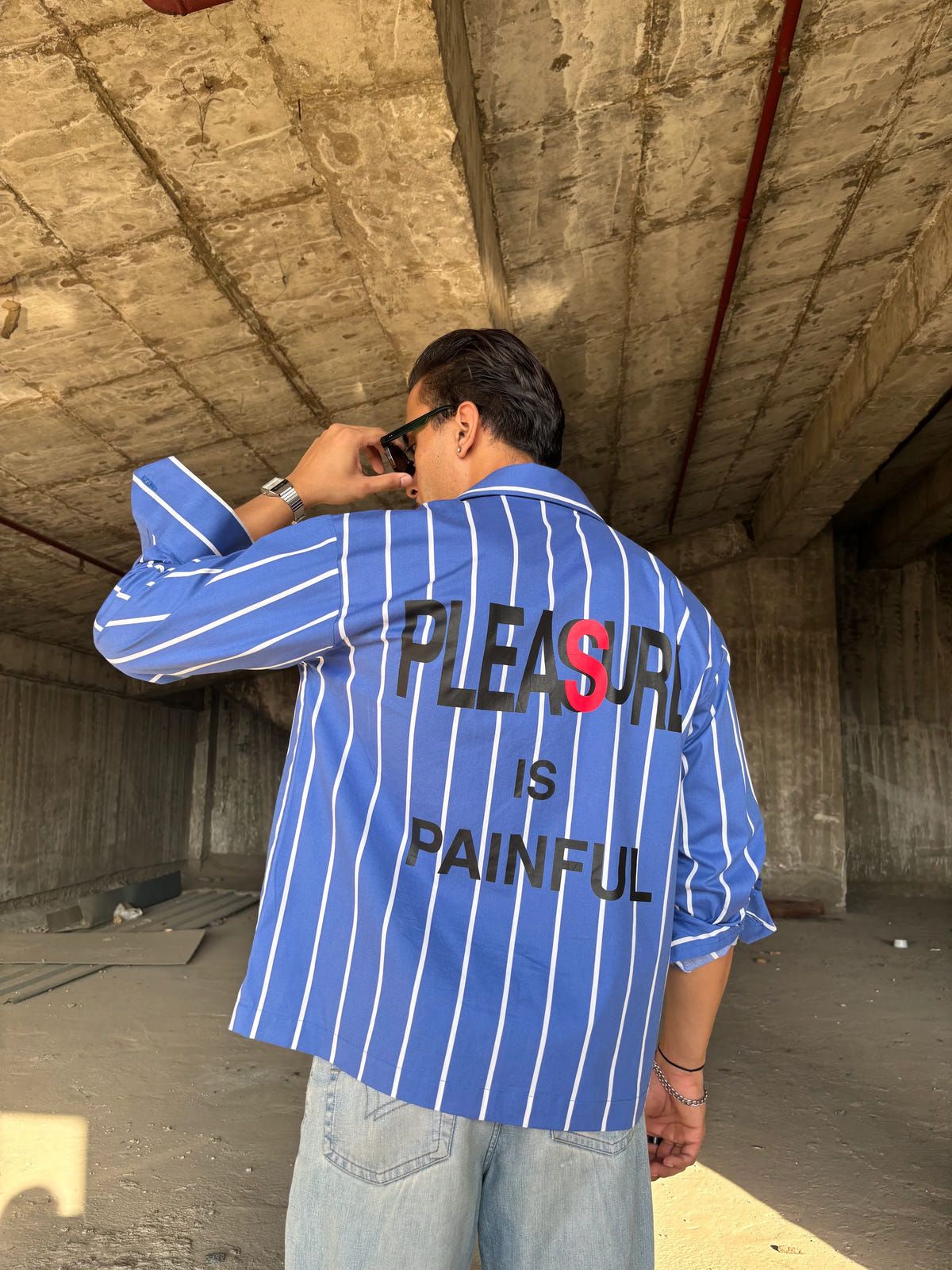 Blue Pleasure Shirt - image 9