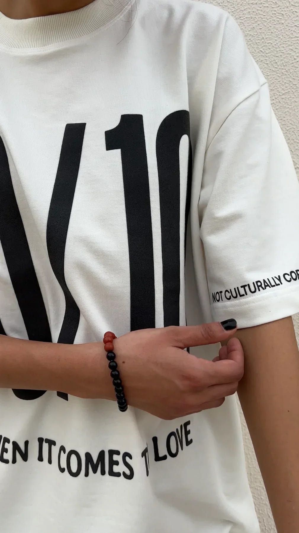 10/10 White Oversized T-Shirt - image 4