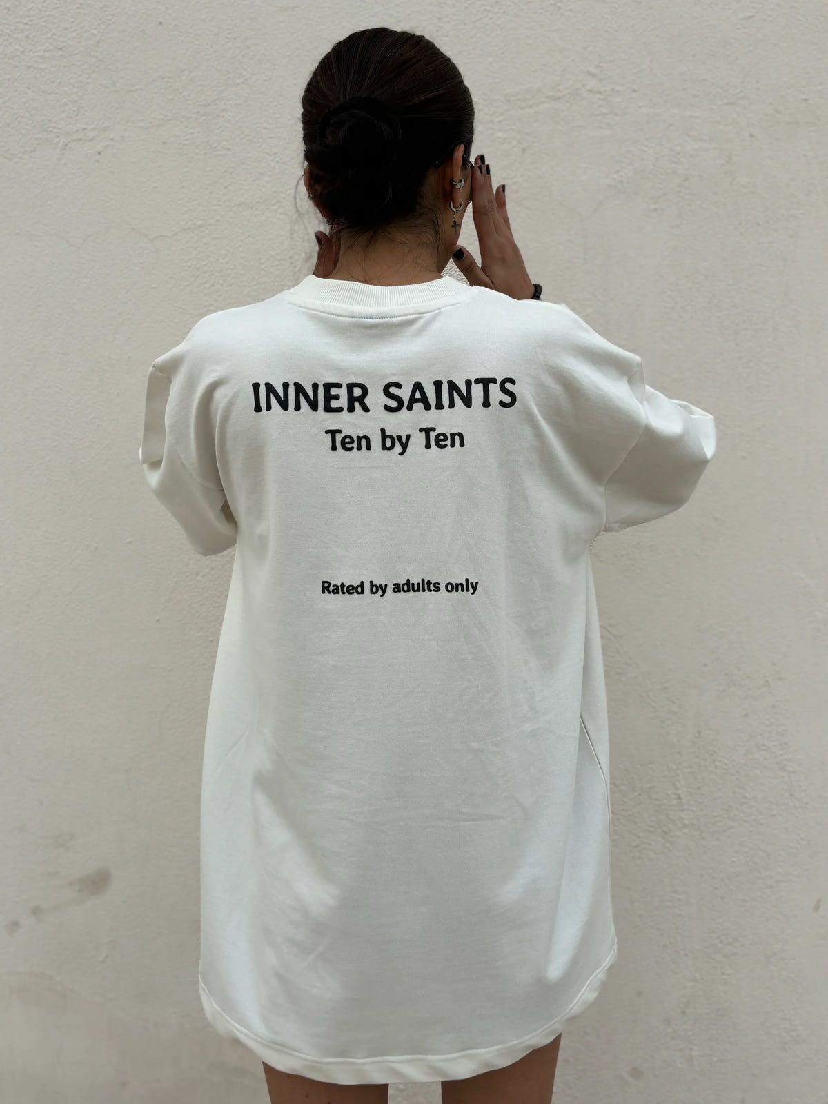 10/10 White Oversized T-Shirt - image 5