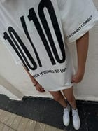 10/10 White Oversized T-Shirt view 7