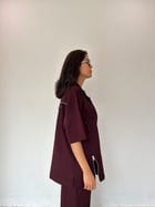 Wine Shirt & Pant Co-ord Set view 9