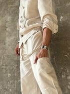 Ecru Full Sleeves Co-ord Set view 2