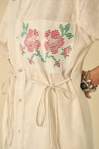 Ivory Bloom Linen Set view 4