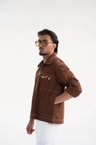 Aham Prema Brown Full Sleeve Shirt view 4