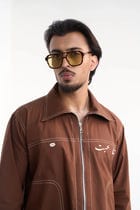 Aham Prema Brown Full Sleeve Shirt view 9
