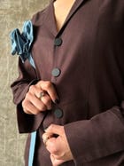 Cacao Brown Flower Co-ord Set view 9