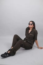 Dark Olive Co-ord Set view 11