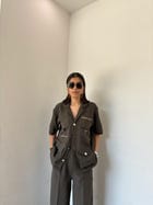 Dark Olive Co-ord Set view 2