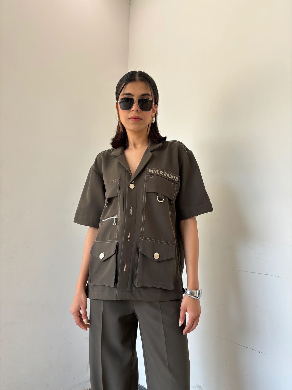Dark Olive Co-ord Set - image 3