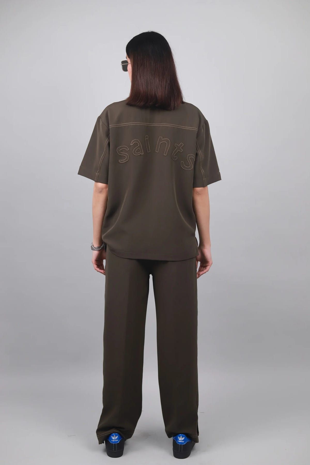Dark Olive Co-ord Set - image 8