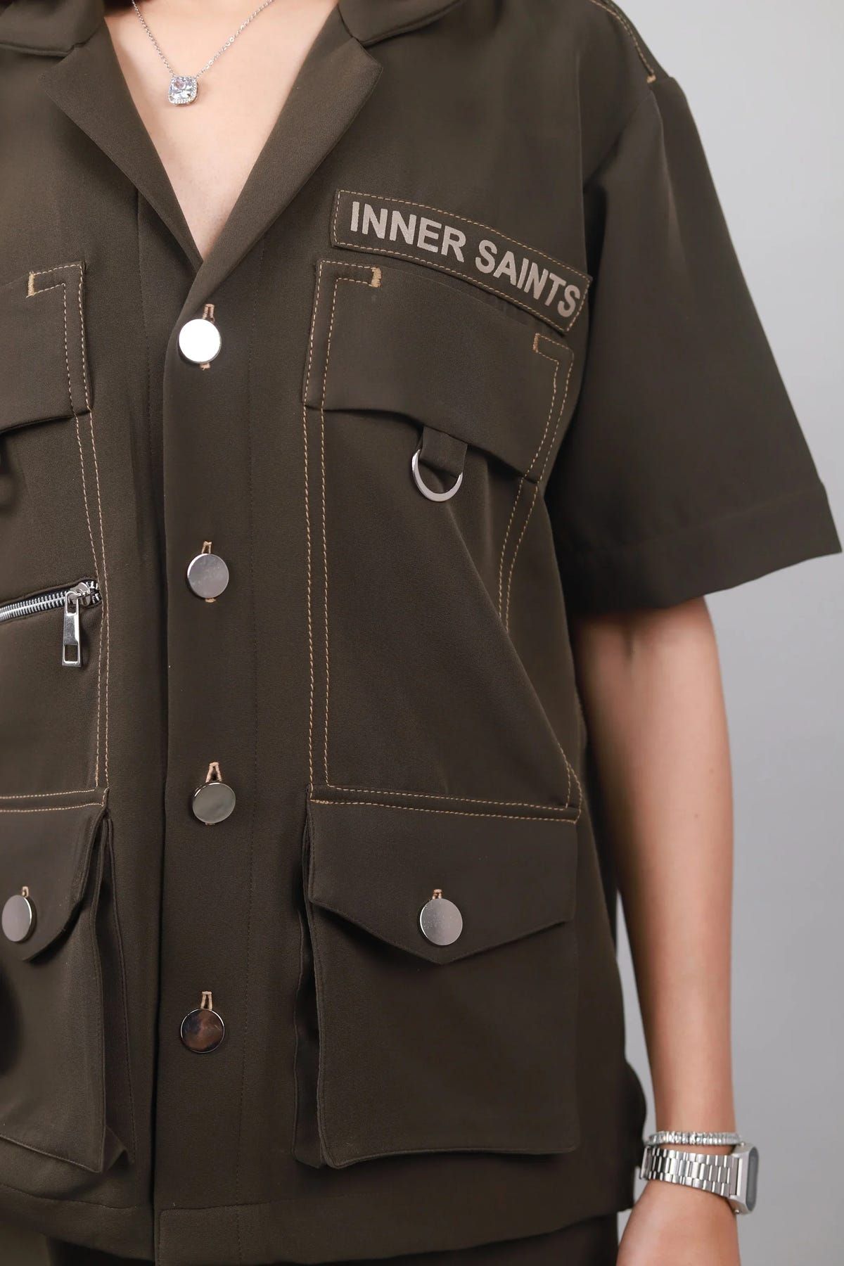 Dark Olive Co-ord Set - image 9