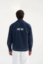 Aham Prema Navy Full Sleeve Shirt view 2